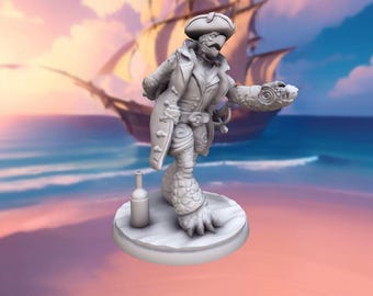 Turtle (Tortle) Pirate