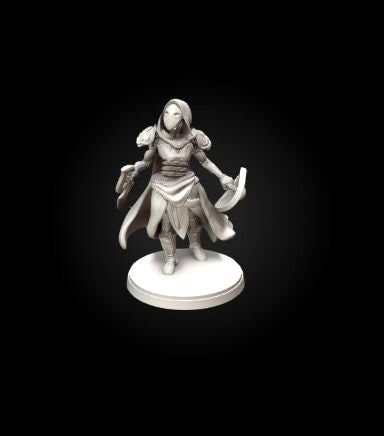 Warforged Paladin Miniature