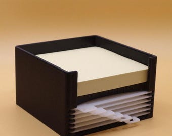 Plaknotitiehouder met sjablonen (kantoor-/bureau-organizer)