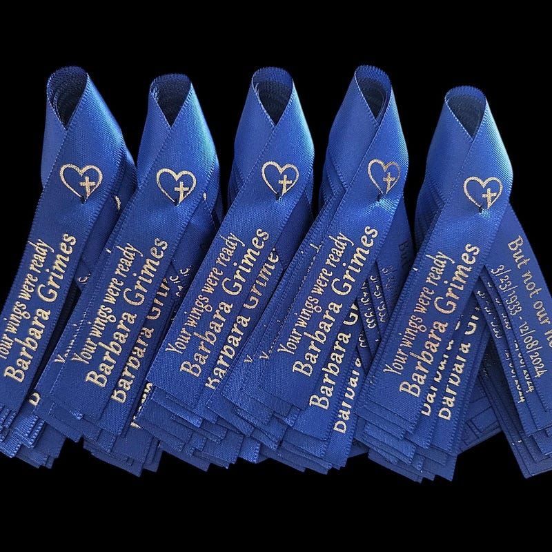 Custom Ribbons or Pins - Etsy