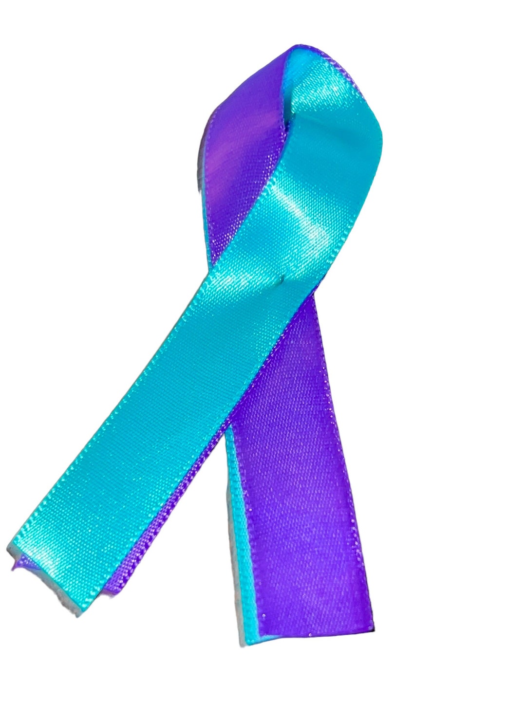 Wearable Ribbon Set of 25 - Ready-to-wear Suicide Awareness Ribbons | Pre-pinned ...