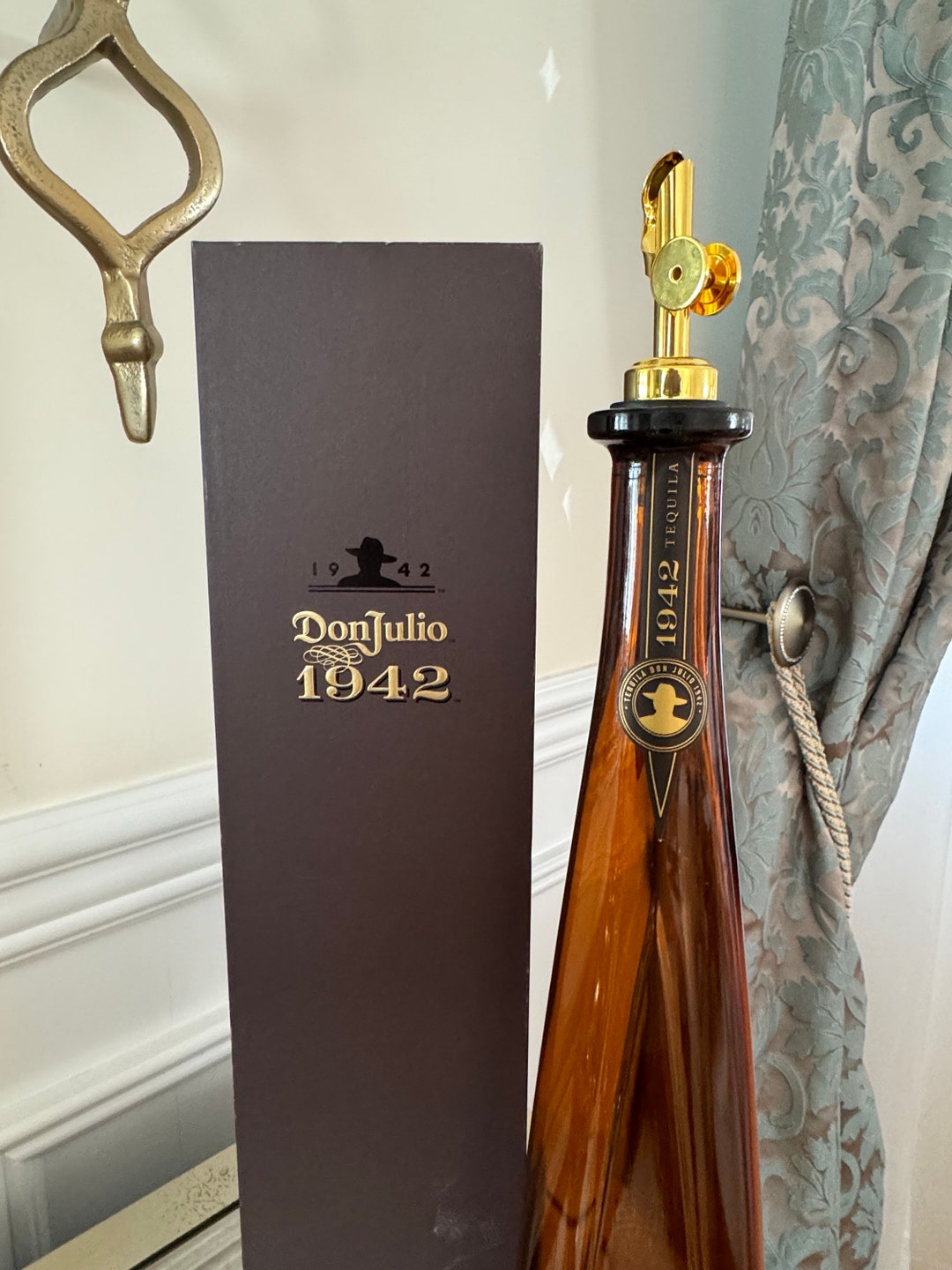 750ml Handcrafted Olive Oil Dispenser From Repurposed 1942 Tequila