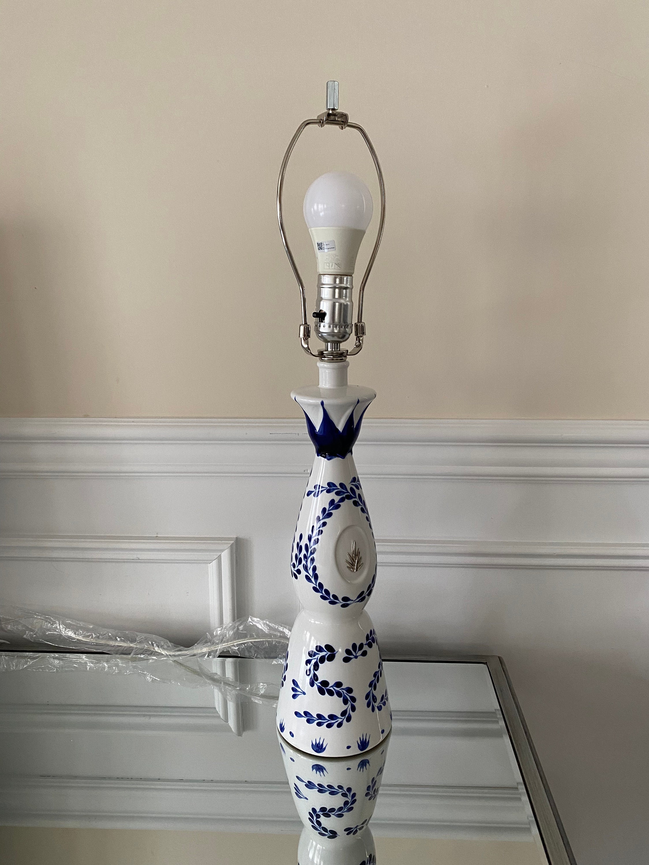 Clase Azul Tequila Bottle Upcycled Handcrafted Lamp! - Etsy