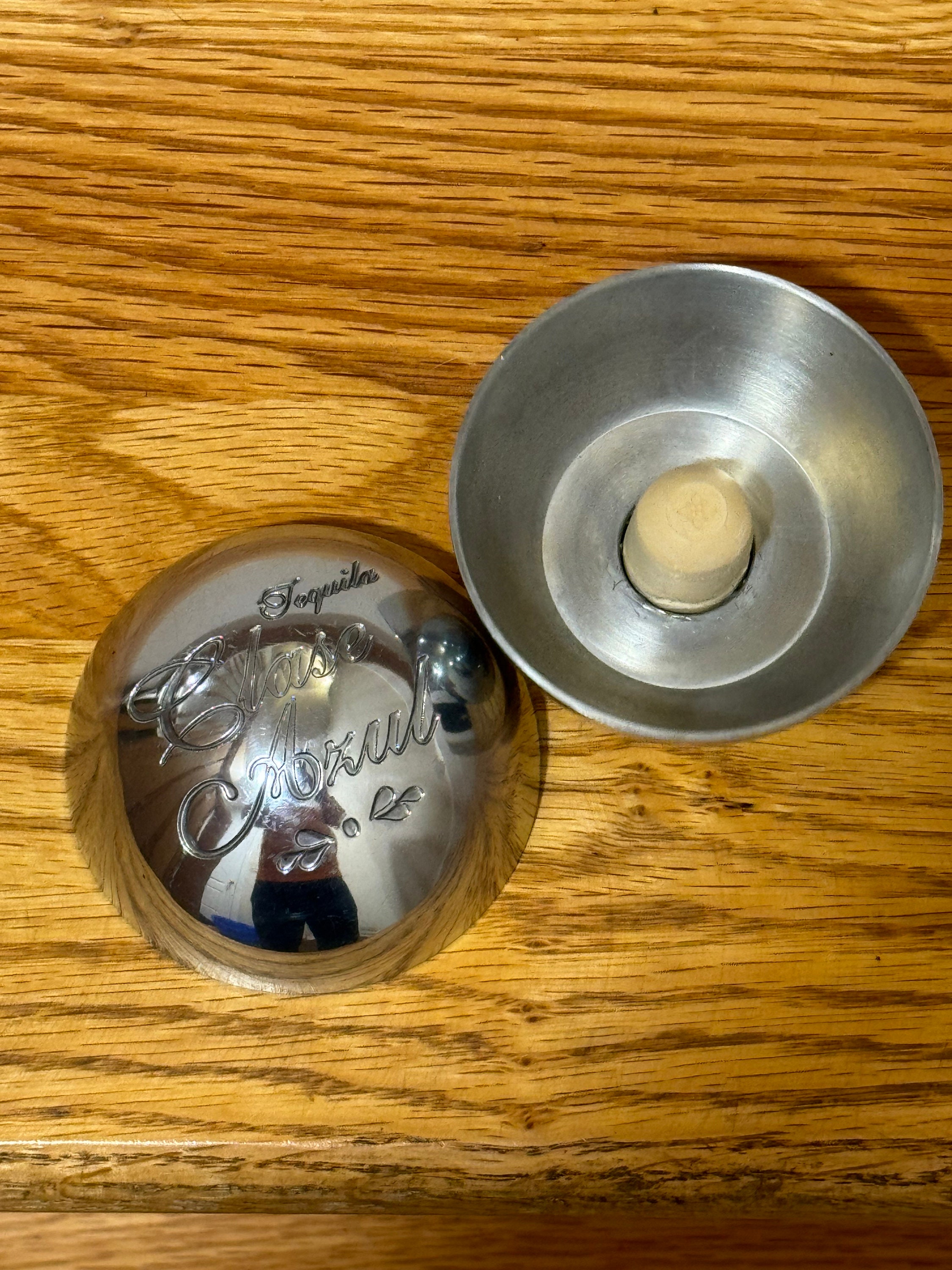 Clase Azul Tequila 750ml Bottle - Chrome Metal Cap Cork - Etsy UK