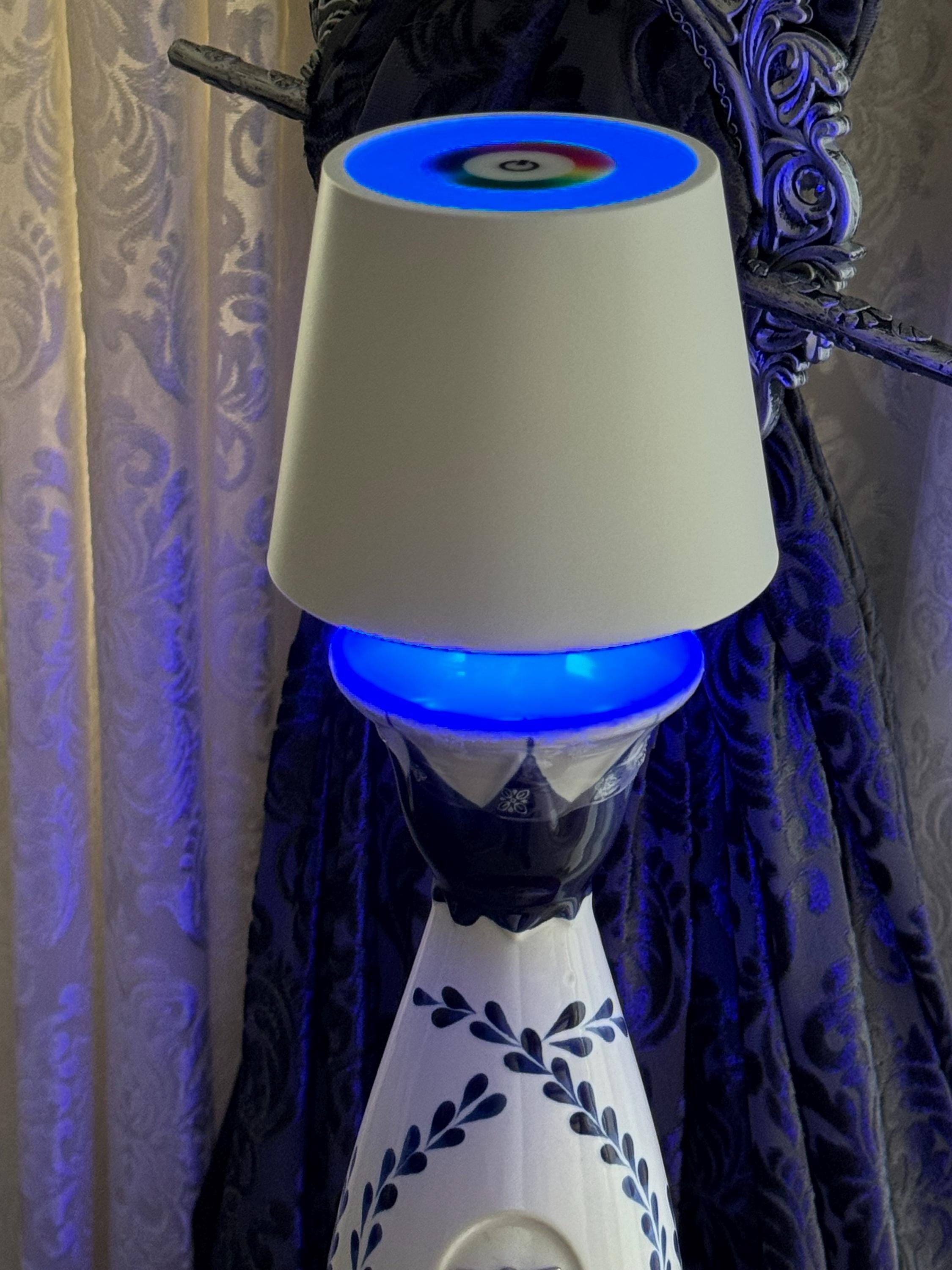 LED Lamp Handcrafted From Upcycled Clase Azul Bottle. - Etsy