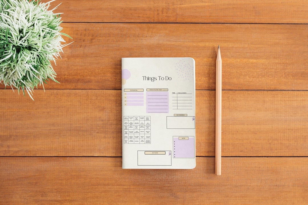 Daily to Do List Printable, Daily Planner, Instant Download, Daily ...
