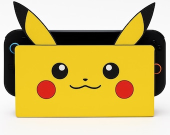 Funda para Nintendo Switch 2 con Pikachu: diseño de Pokémon impreso en 3D
