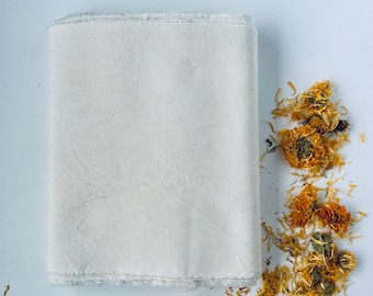 Bengkung Belly Binding, natural, unbleached cotton