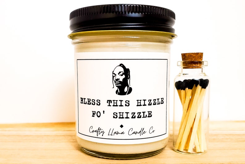 Bless This House Candle, New Home Gift, Housewarming Gift Ideas, New Home Funny Soy Candle, Best Friend Gift For Her, Snoop Dogg Gift