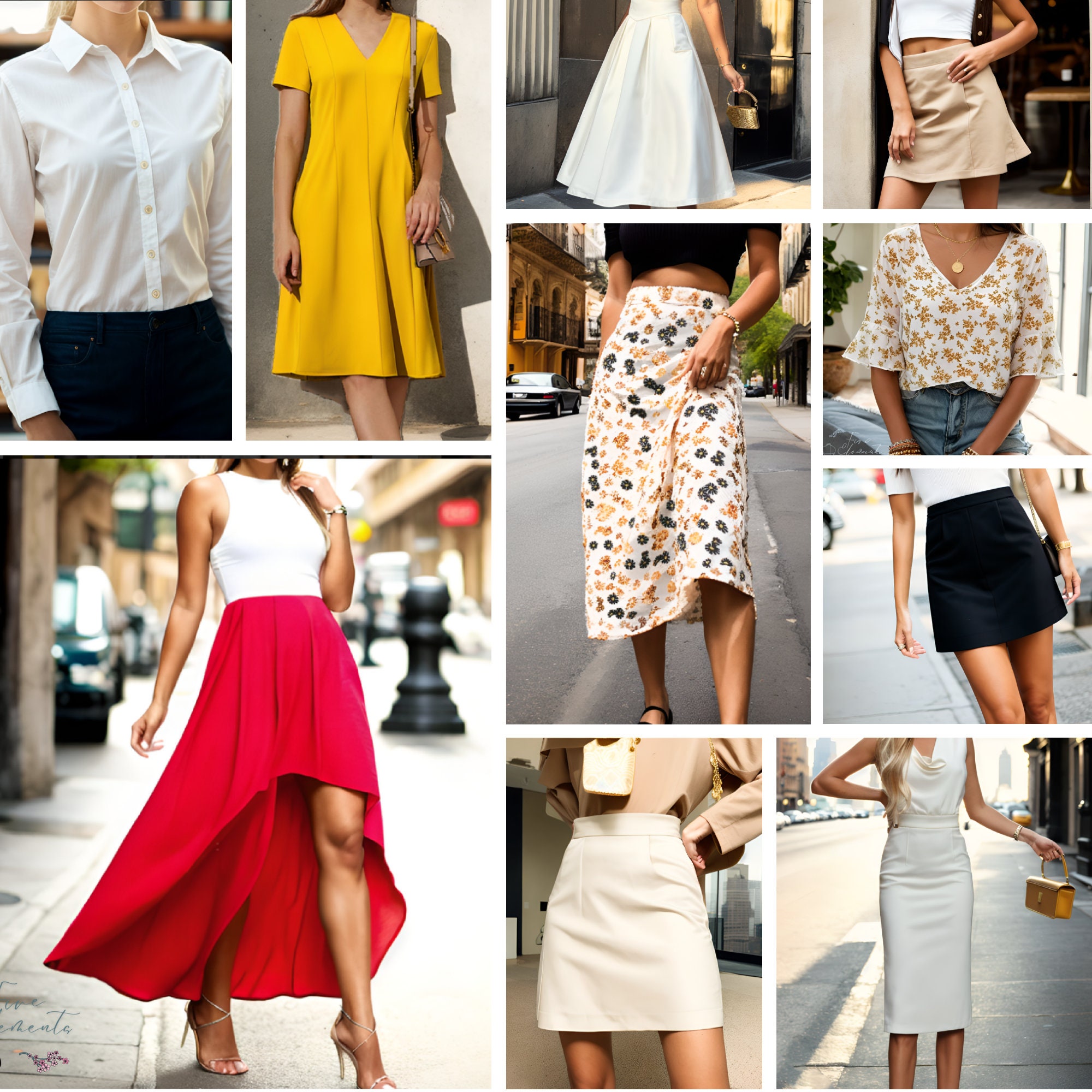 Whole Shop Bundle Sewing Pattern Blouses Dresses Tops Pants Jumpsuits ...