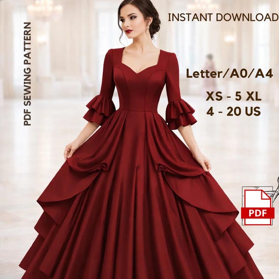 formal cosplay dress Barbara Princess Clara Dress Set - Cosplay Costumes for Women