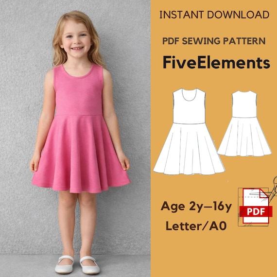 fit and flare dress age appropriate Girls Fit & Flare Dresses & Rompers