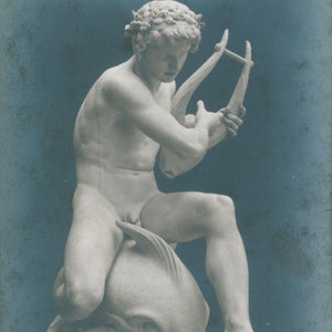 Musée du Luxembourg EE Hiolle Arion Assis sur le Dauphin