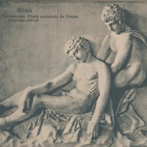 Pylades soutenues par Oreste (sculpture antique) - Museo Prolano Laternense, Rome