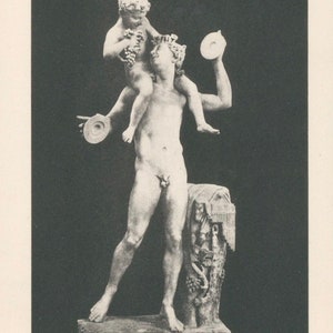Faune et Bacchus - Sculpture Ancienne - Napoli Museo Nazionale