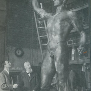 Arno Breker mit Alexis Rudier 1940