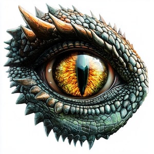 25 T-Rex Eye Digital Clipart | High-Resolution | Dinosaur-Themed Designs for Card Making, Junk Journals | Instant Digital Download
