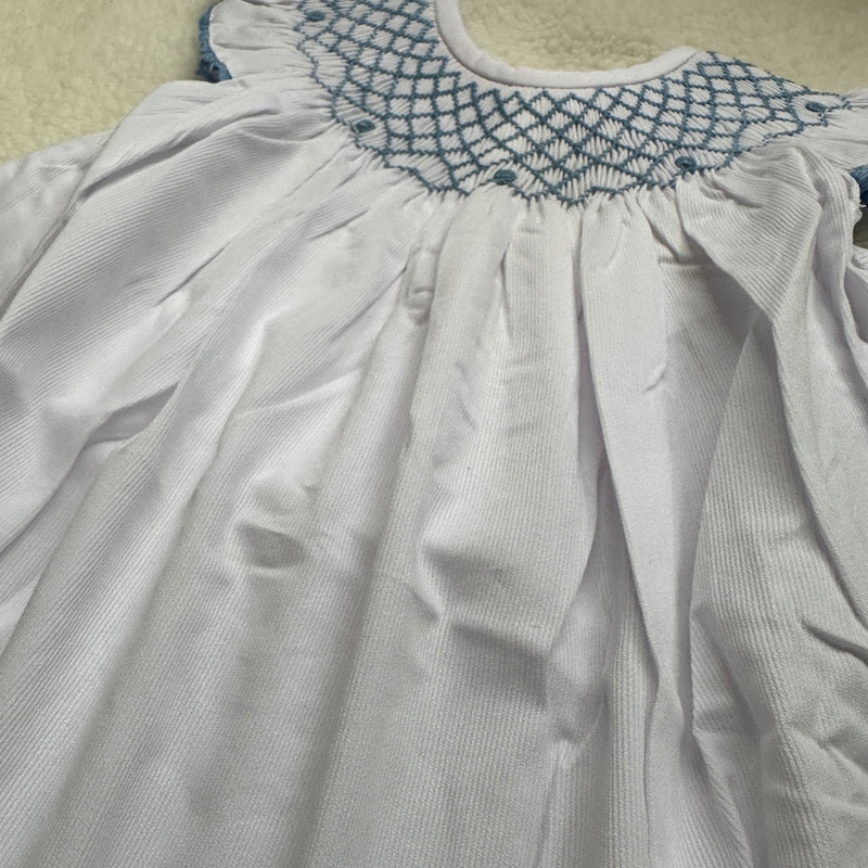 Classic Diamond Smocked Dress main image 0