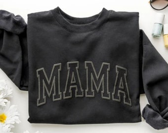 Mama Sweatshirt, Mama Est Sweatshirt, Mothers Day Gift, Cool Mom, First Mothers Day Gift, Personalized Gift, Mom Life Shirt, New Mom Gift