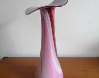 ヴィンテージ ムラーノ吹きガラス製一輪挿し、単花用 - Etsy 日本