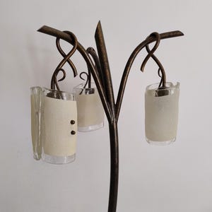 Brutalist Murano Glass Floor Lamp/ Paul Neuhaus/ Germany