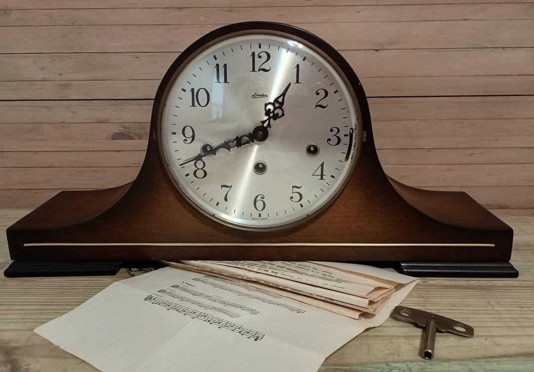 Linden 3 Chime Mantle Clock for Repair Etsy