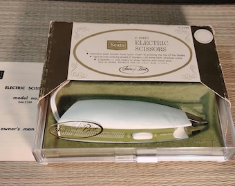 Vintage Sears elektrisk sax med 2 hastigheter