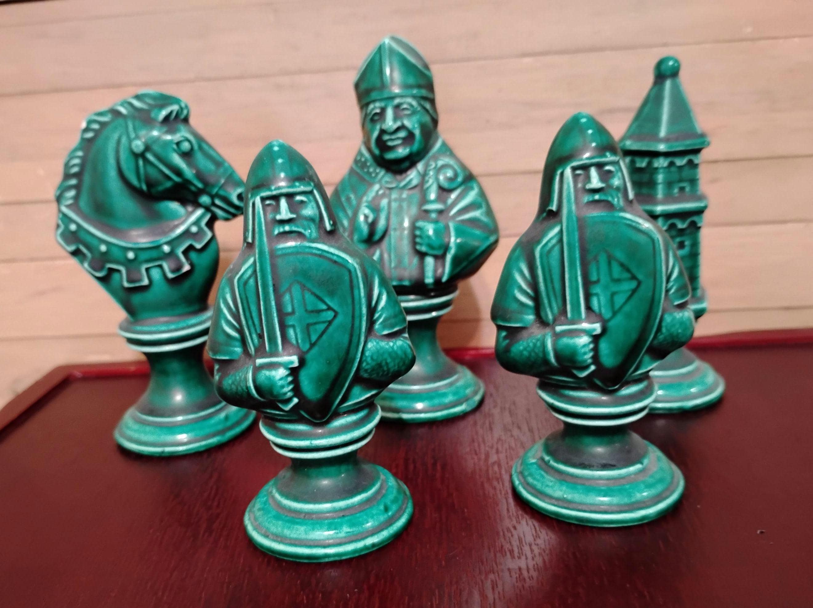 Ceramic chess set - Etsy 日本