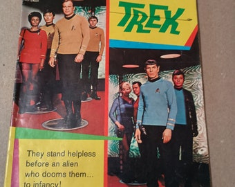 Star Trek 1970 Gold Key cómic 10210-009 cómic número 8