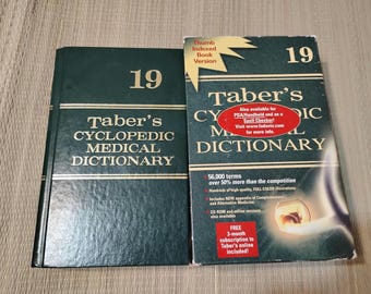 Tabers cyclopedic medical dictionary v19