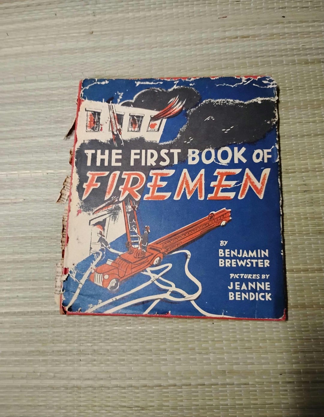 The First Fireman Book Childrens Book 1958 - Etsy