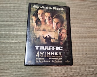 Traffic DVD movie Michael Douglas 4 academy awards
