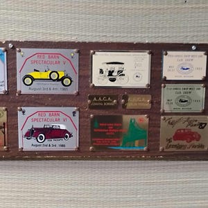Antique Car Club Plaque - Etsy