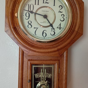 Regulator Wall clock classic manor Westminster chime
