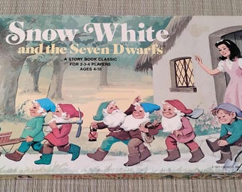 Biancaneve e i sette nani, gioco da tavolo del 1977