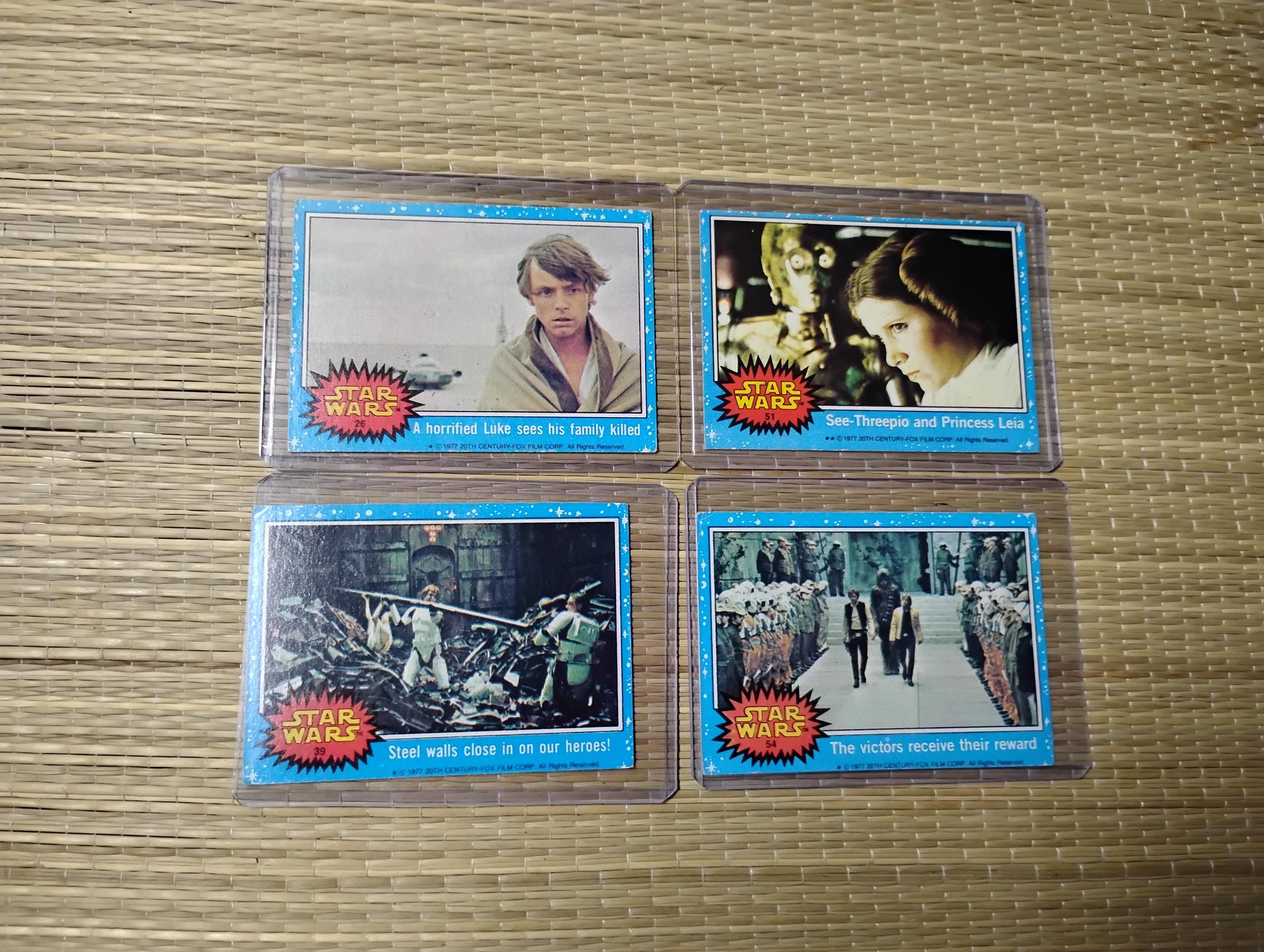 Skywalker 1977 topps - Etsy 日本
