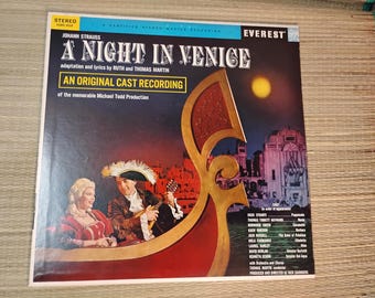 ヴィンテージビニールLP「ヴェニスの夜」ステレオオリジナルキャスト録音