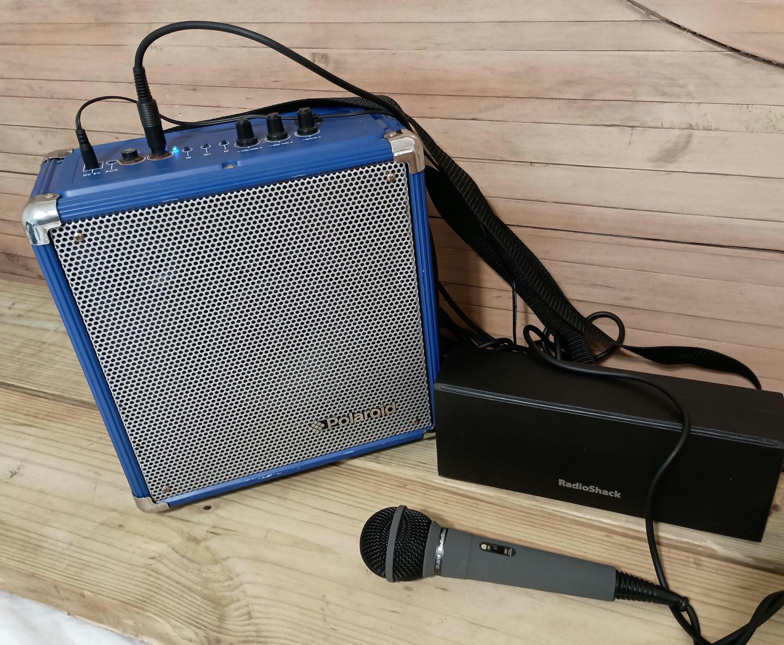 Polaroid Portable Speaker Polaroid Karaoke Speaker Polaroid