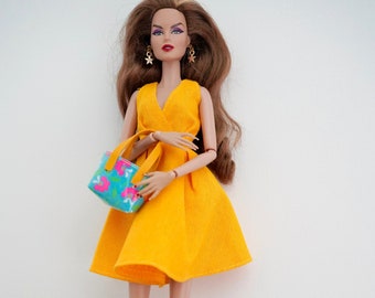 Dresses for vintage mannequin doll make to move integrity doll Poppy parker doll clothes for 11 inch 30cm doll