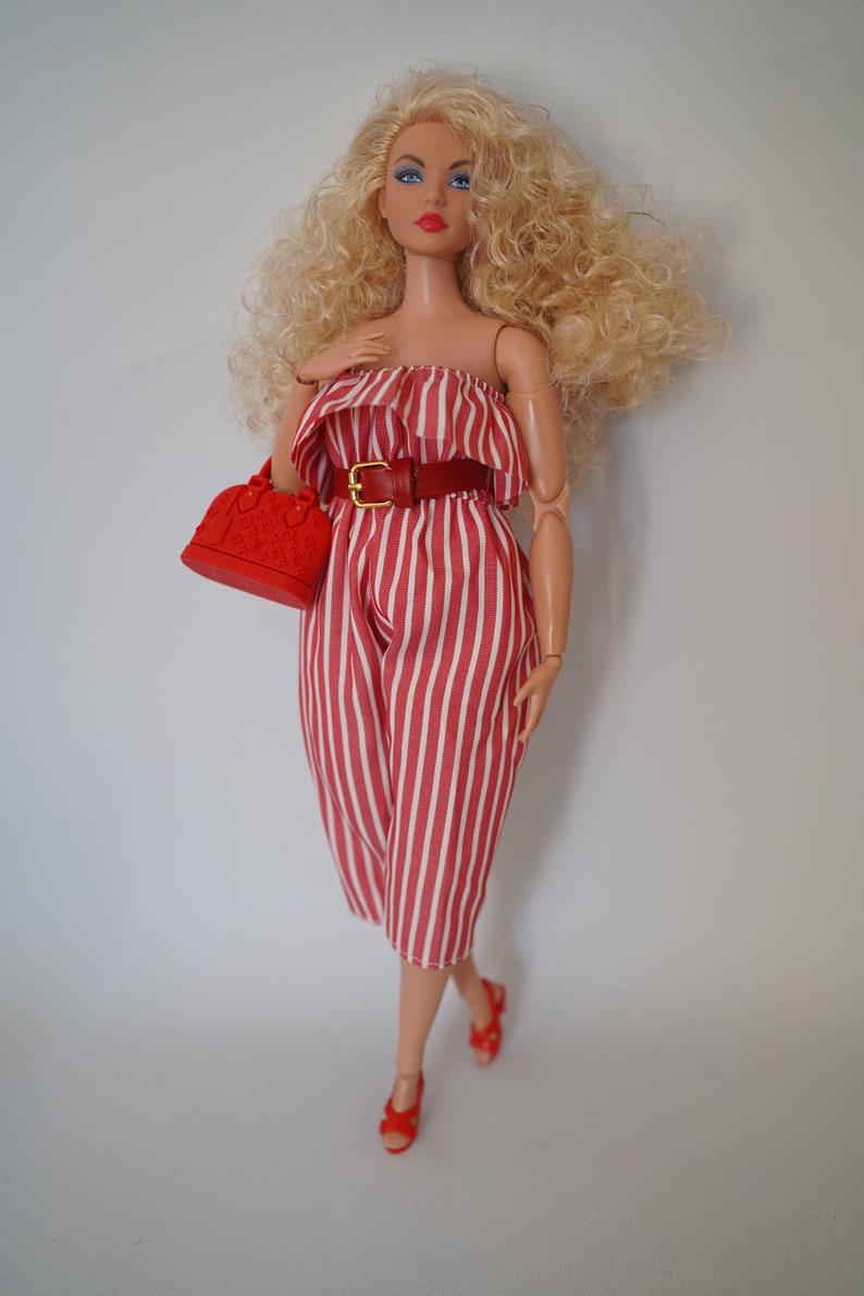 Outfit set for mannequin doll integrity doll fashion royalty curvy doll clothes for 11 inch 30cm dollChristmas gift image 5