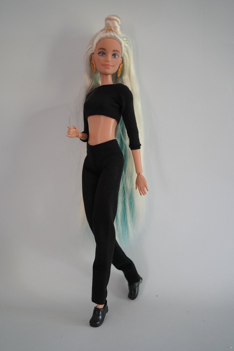 Black outfit for mannequin doll doll clothes for 11 inch 30cm dollChristmas gift image 6