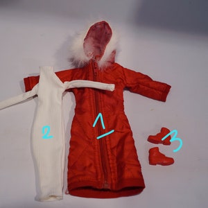 Fashion doll clothes set doll clothes for 11 inch doll 30cm Poppy parker integrity doll image 9