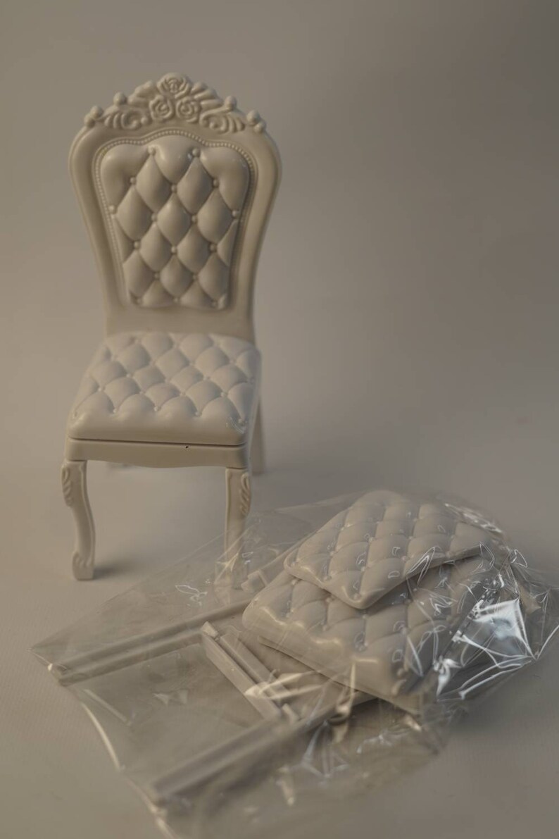 Dollhouse Table and Chair Mannequin for 1 6th 1:6 Dollhouse, for 11 inch 30cm dollChristmas gift image 9