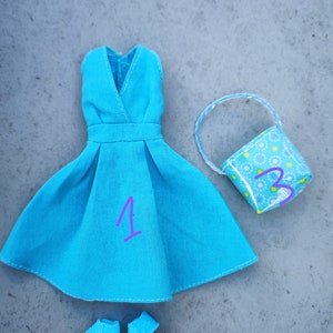 Dresses for doll mannequin doll clothes for 11 inch 30cm doll image 4