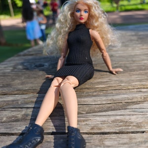 Fashion doll outfit for curvy doll and standard doll clothes for 11 inch doll 30cm Christmas gift image 3