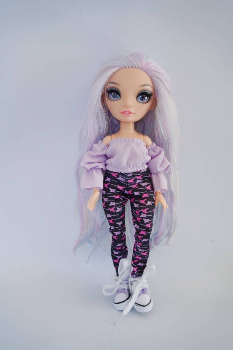 Rainbow High Outfit Purple Doll Clothes for 11 Inch Doll 28 Cm Etsy