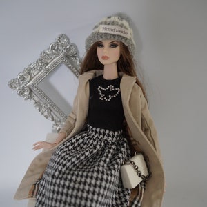 Bag for doll Outfit set for mannequin doll integrity doll fashion royalty doll clothes for 11 inch 30cm dollChristmas gift image 7