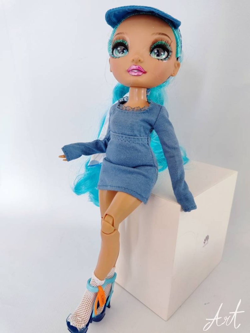 Rainbow High Outfit Blue Doll Clothes for 11 Inch Doll 28 Cm Etsy