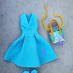 Dresses for doll mannequin doll clothes for 11 inch 30cm doll image 3
