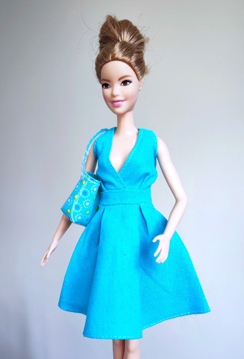 Dresses for doll mannequin doll clothes for 11 inch 30cm doll image 2